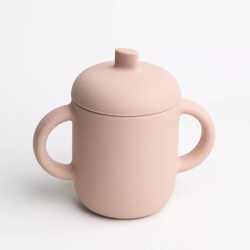 Silicone Cup for Toddler, Training Cup with Handles - 150ml - Diqqawi Plates