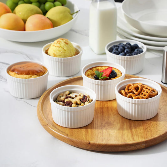2pcs Set Medium Ramekins Container 5oz - Diqqawi Plates