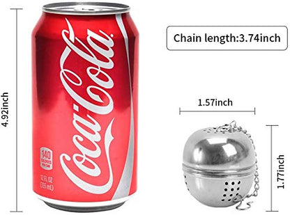 Stainless Steel Mesh Tea Ball Infuser – Egg Shape - Diqqawi Plates