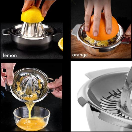 Stainless Steel Lemon Juice Extrusion Press - Diqqawi Plates