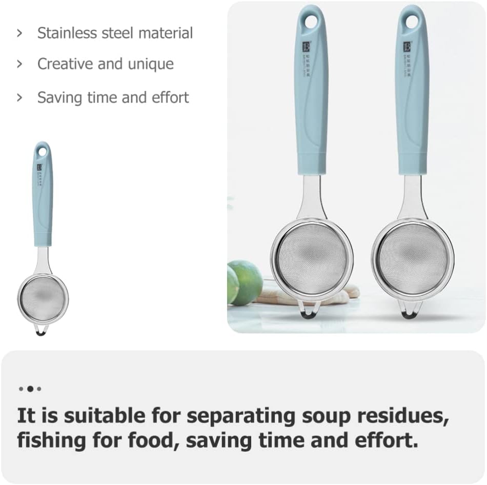 ٍSmall Strainer Stainless Steel Colander - Diqqawi Plates