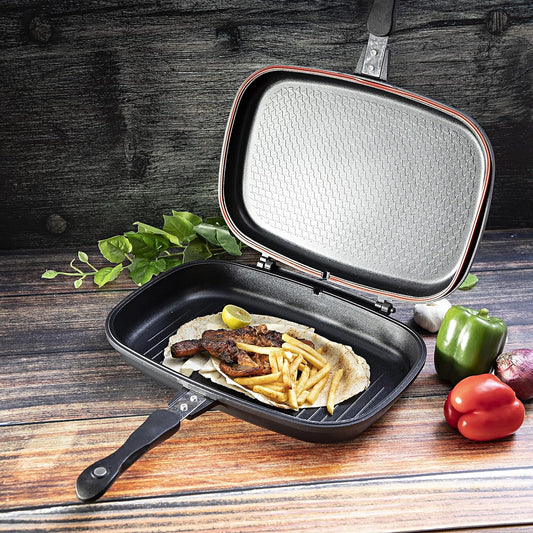 Non-stick double-sided Fry Pan - Diqqawi Plates