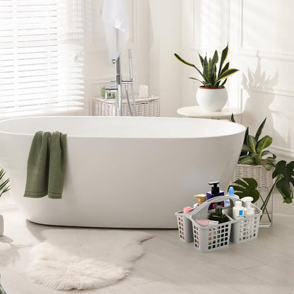 Plastic Shower Caddy Basket with Compartments - Diqqawi Plates