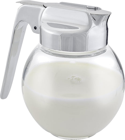 Glass Sugar Oil Milk Pot 280ML