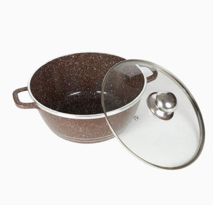 Eco-friendly Nonstick granite casserole