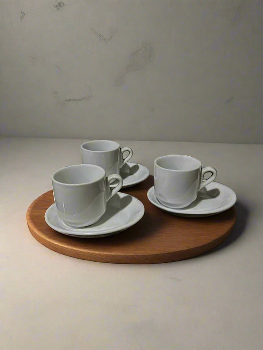 Coffee Cup with Plate styl2 - Diqqawi Plates