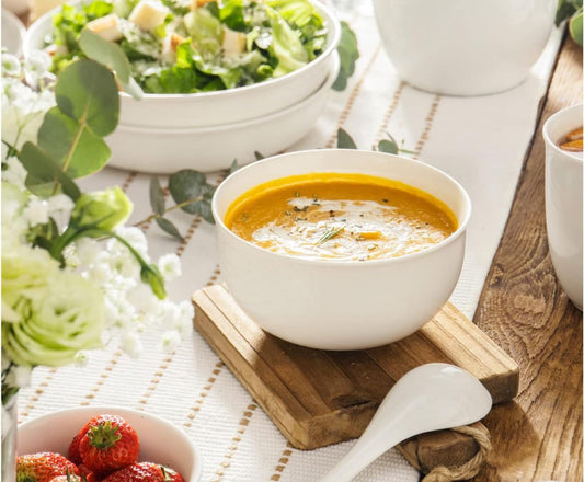 Medium Salad Soup Bowl styl4 - Diqqawi Plates