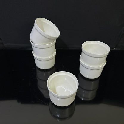Stylish White Bowl - (styl-18) - Diqqawi Plates