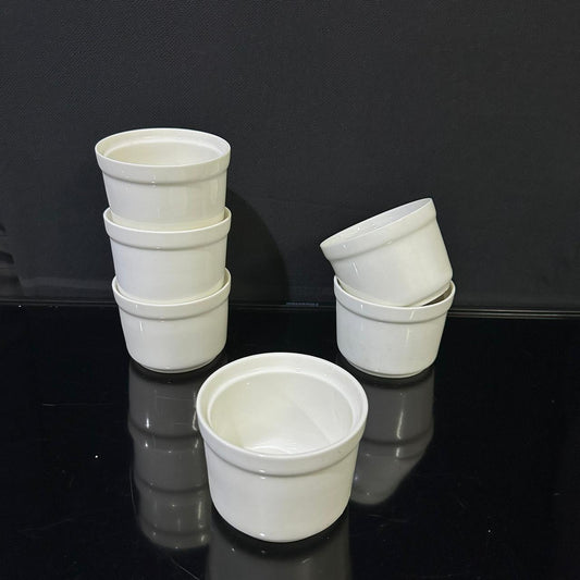 Stylish White Bowl - (styl-18) - Diqqawi Plates