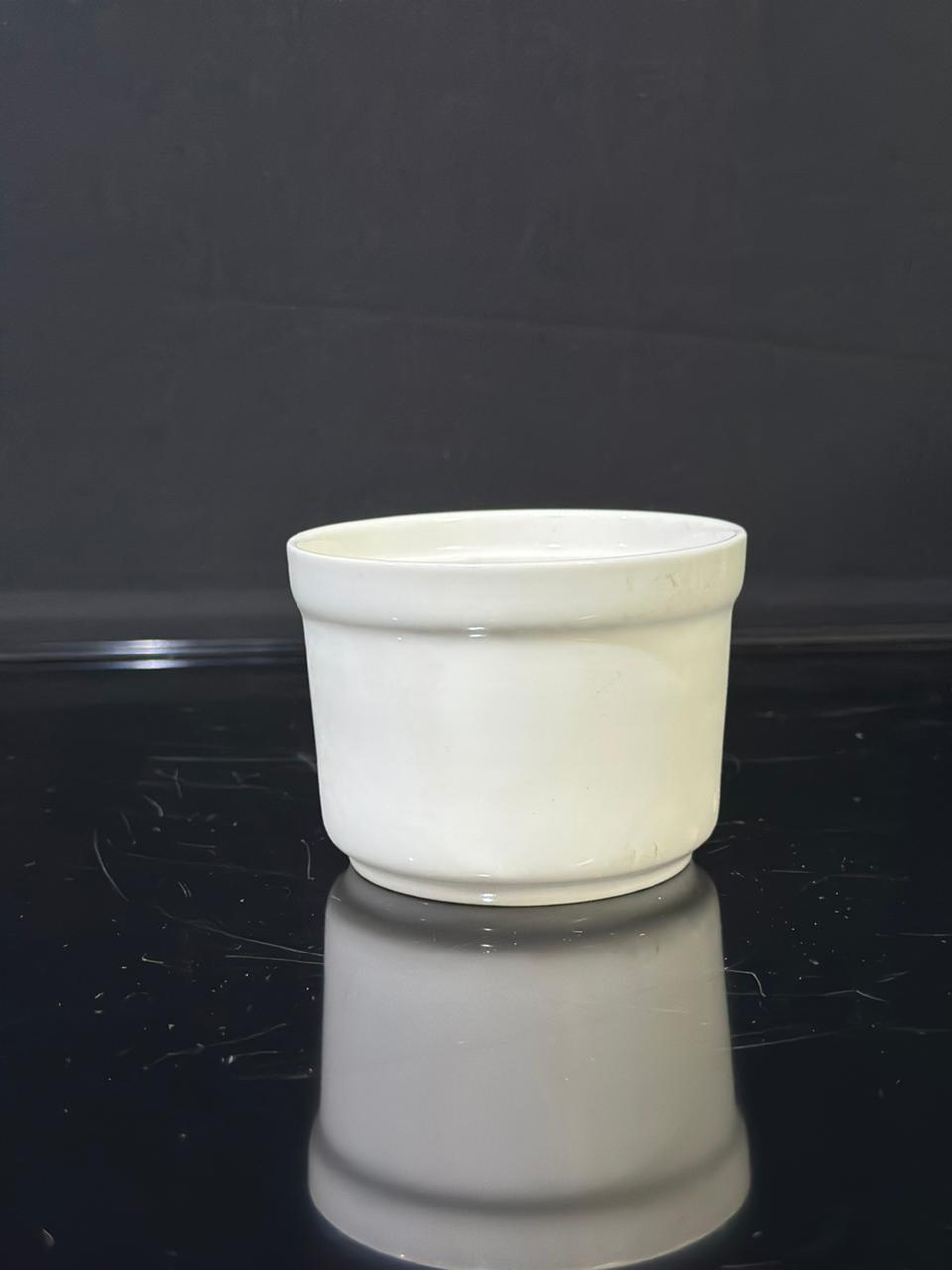 Stylish White Bowl - (styl-18) - Diqqawi Plates