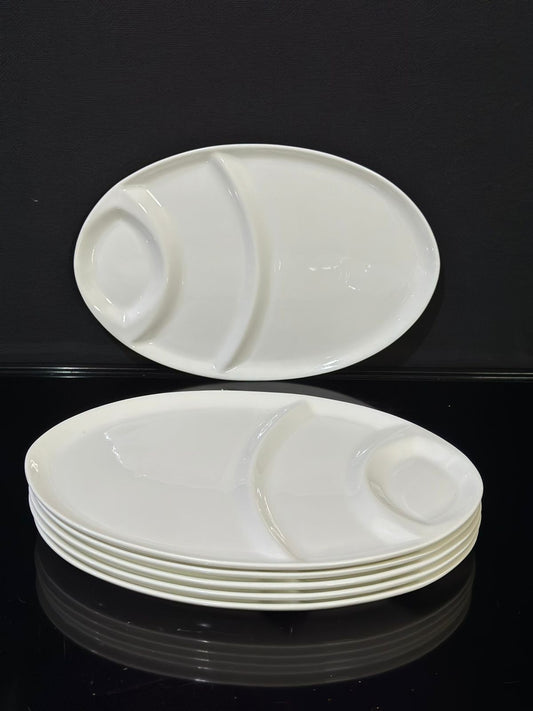 Divider Plate (3 compartments) - Diqqawi Plates
