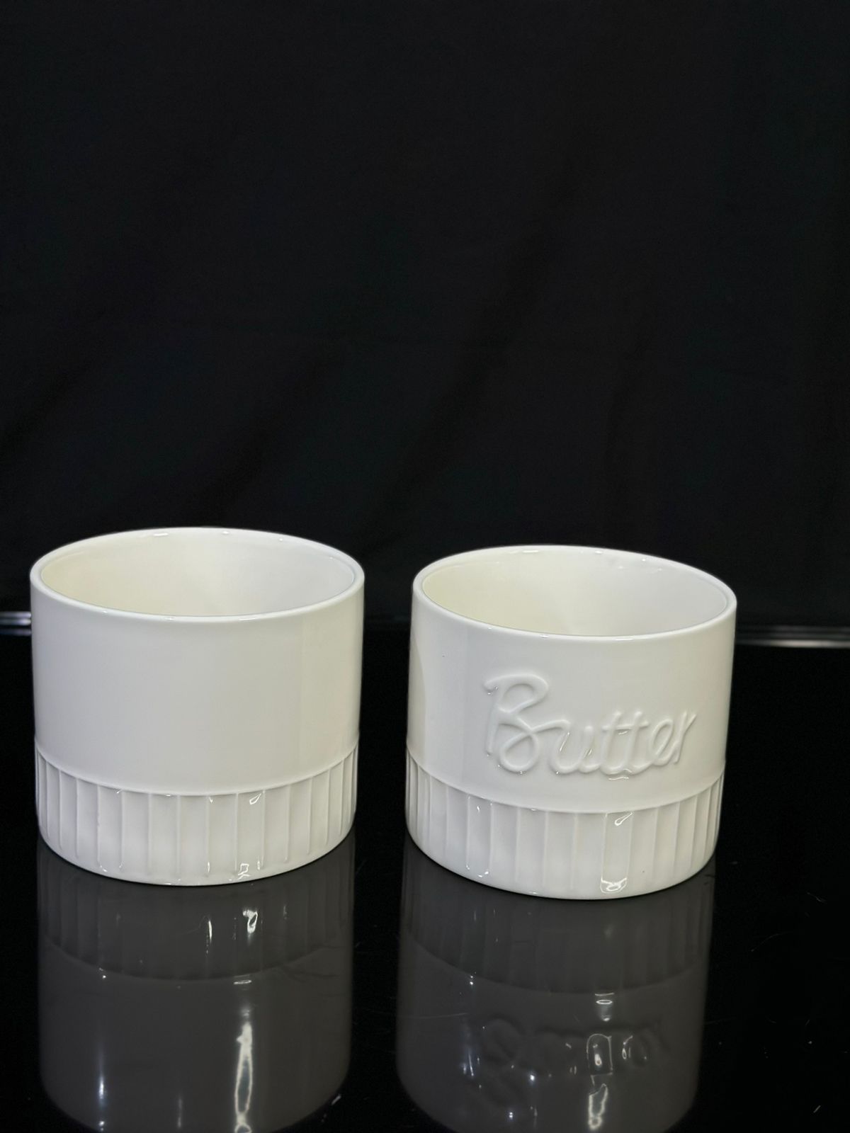 Medium Butter Bowl Container with Lid - Diqqawi Plates
