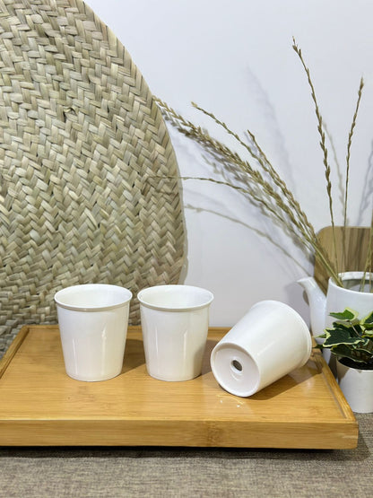 Medium porcelain vase for multiple purpose - Diqqawi Plates