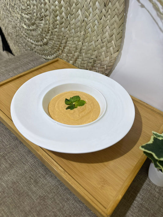 Luxury Large Dining Plate with a dip - Diqqawi Plates