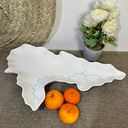 Irregular Stylish Porcelain Serving Platter styl2 - Diqqawi Plates