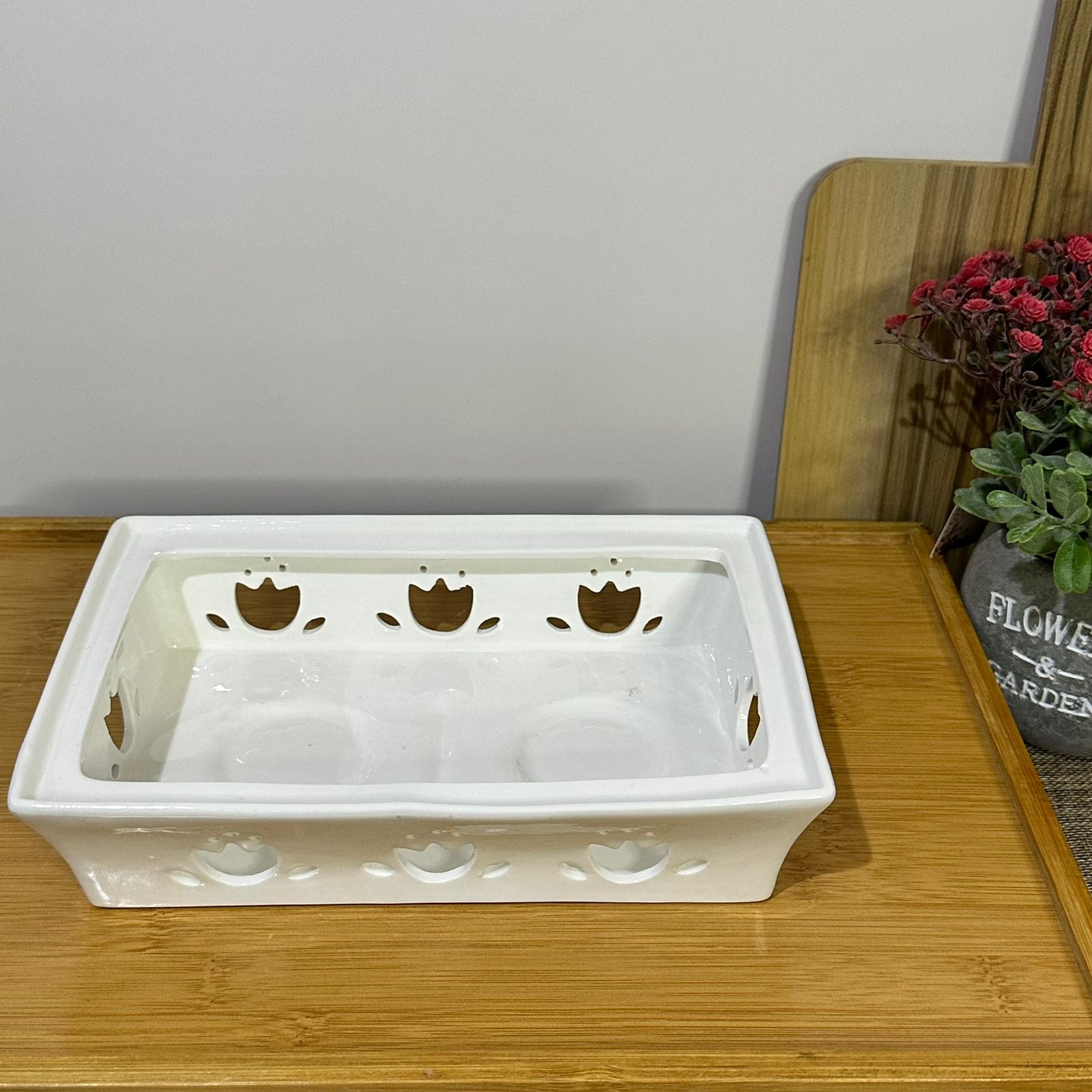 Luxury Porcelain Berry Basket or Soap Dish - Diqqawi Plates