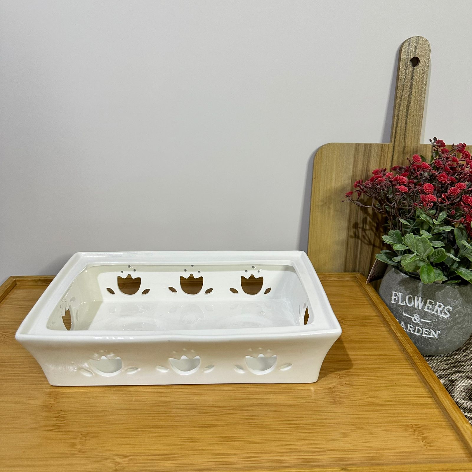 Luxury Porcelain Berry Basket or Soap Dish - Diqqawi Plates
