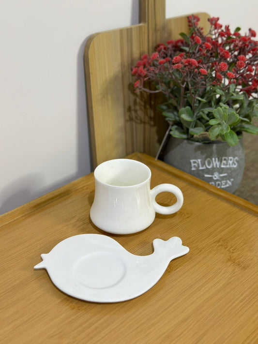 Coffee Cup with Plate styl47 - Diqqawi Plates