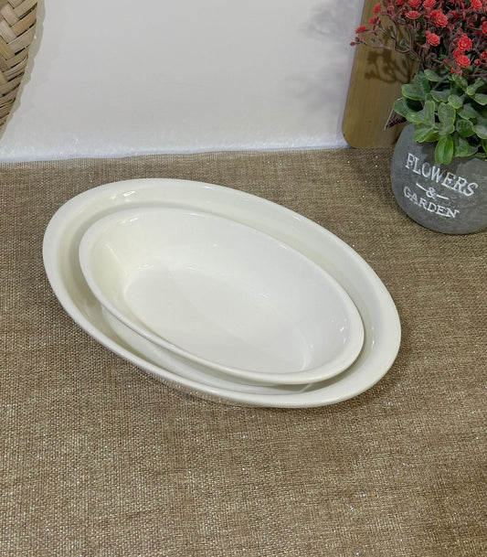 Luxury Oval Dish Bowl styl14 - Diqqawi Plates