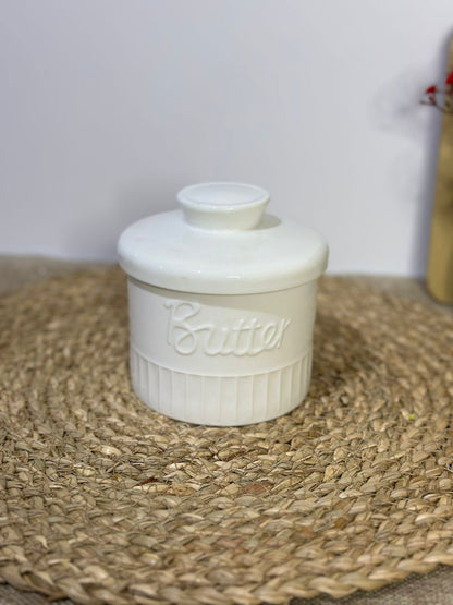 Medium Butter Bowl Container with Lid - Diqqawi Plates