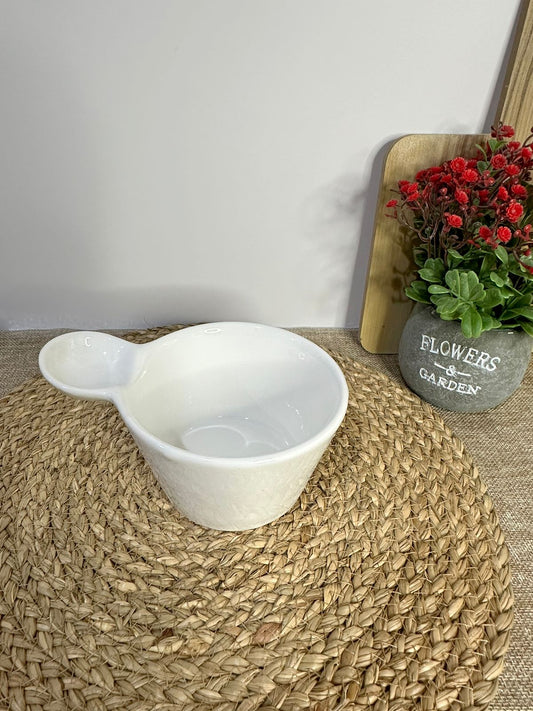 Porcelain Snack and Dip Bowl - Diqqawi Plates