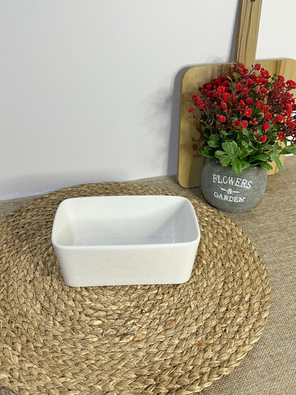 Rectangular Porcelain Container Bowl - Diqqawi Plates