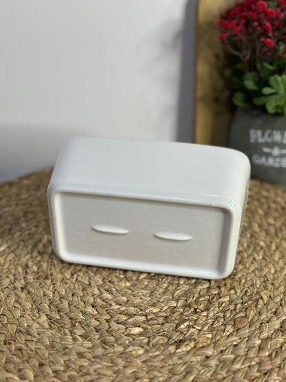 Rectangular Porcelain Container Bowl - Diqqawi Plates