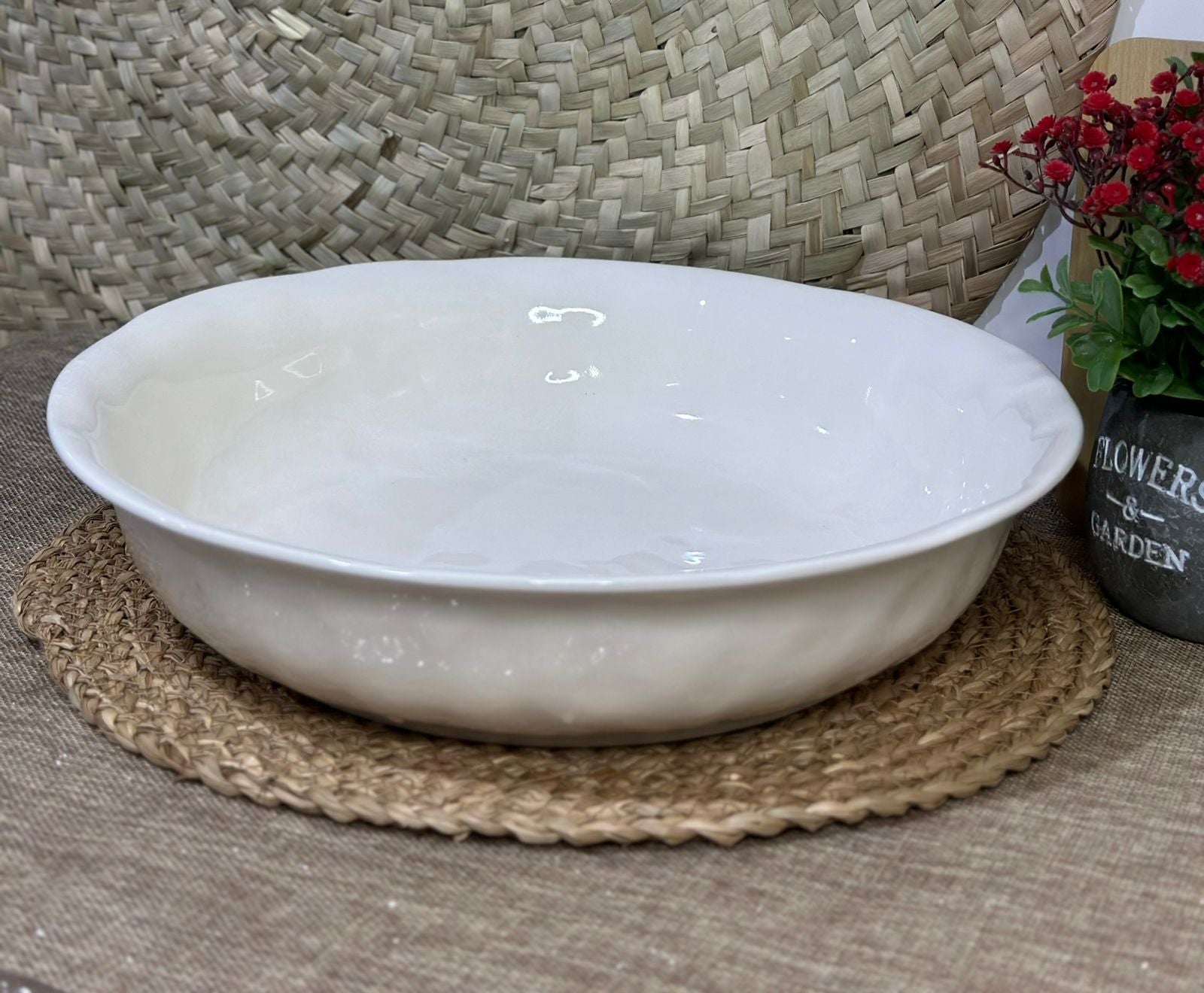 Luxury Large Porcelain Dish Bowl styl13 - Diqqawi Plates