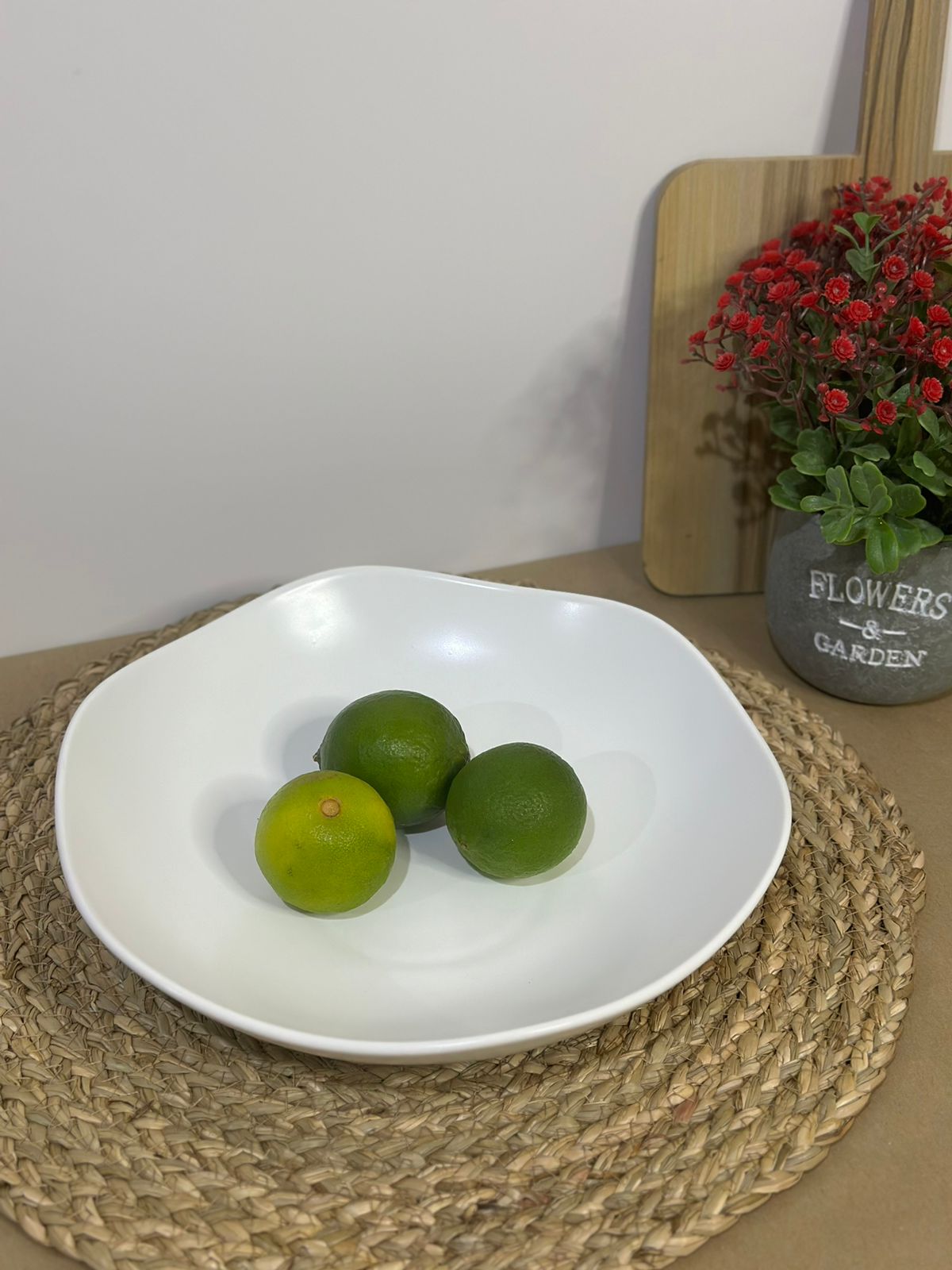 Large Porcelain wavy Dish Bowl styl14 - Diqqawi Plates