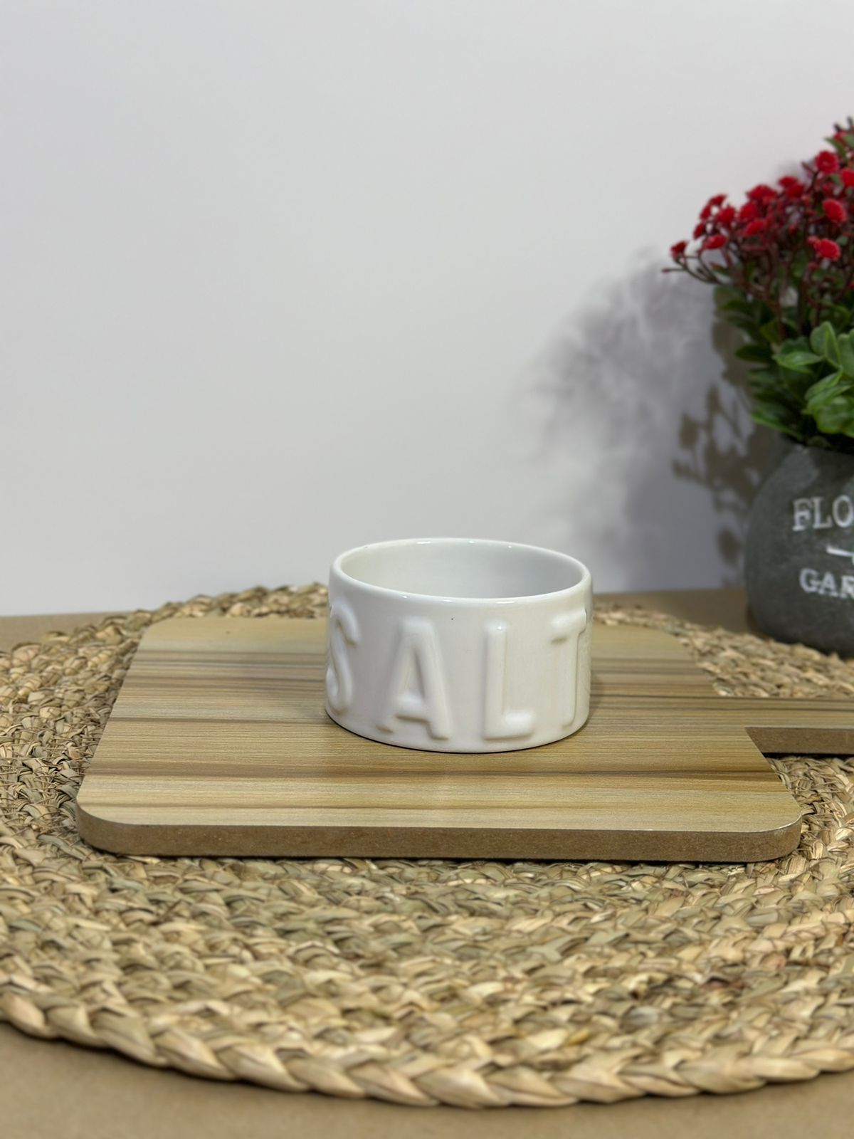 Small Salt Porcelain Bowl Container - Diqqawi Plates
