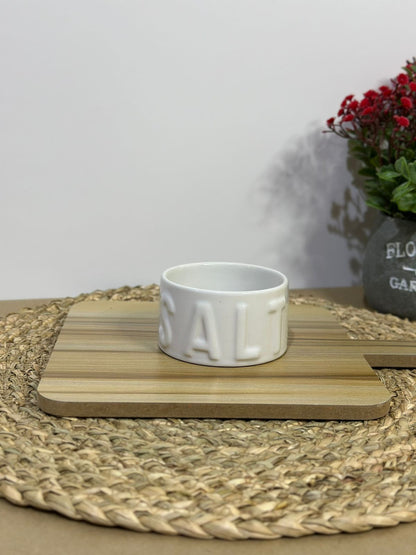Small Salt Porcelain Bowl Container - Diqqawi Plates