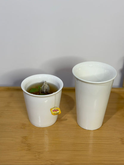High Quality double wall Porcelain Mug Cup for Cappuccino Milk tea - Diqqawi Plates