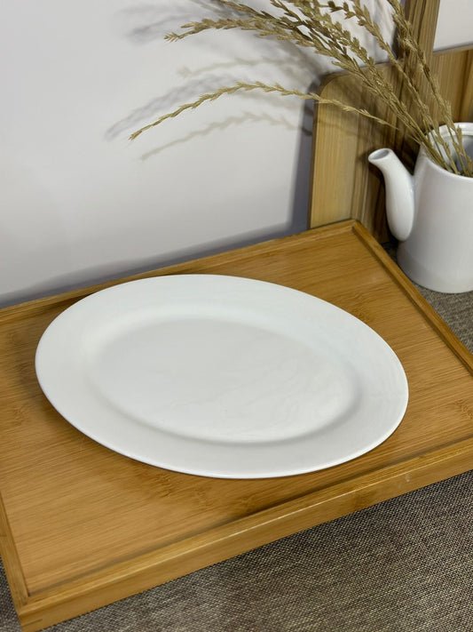 Large Oval Dish plate styl16 - Diqqawi Plates
