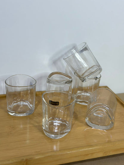 1500ML Glass Water Juice Jug with 6 cups styl2 - Diqqawi Plates