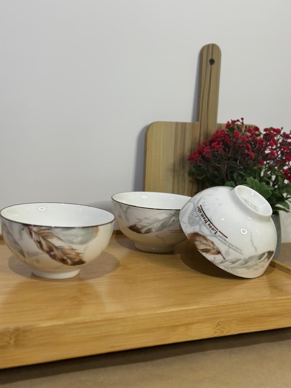 Colored Porcelain Bowls (Styl-54) - Diqqawi Plates