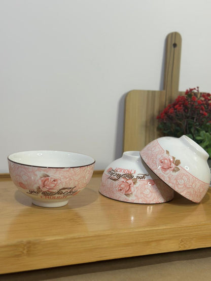 Colored Porcelain Bowls (Styl-59) - Diqqawi Plates
