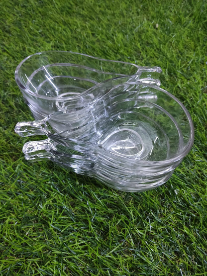 Stylish and Modern Glass Pear Bowl - Diqqawi Plates