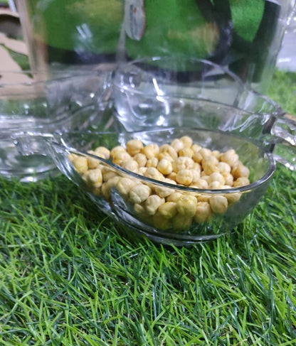 Stylish and Modern Glass Pear Bowl - Diqqawi Plates