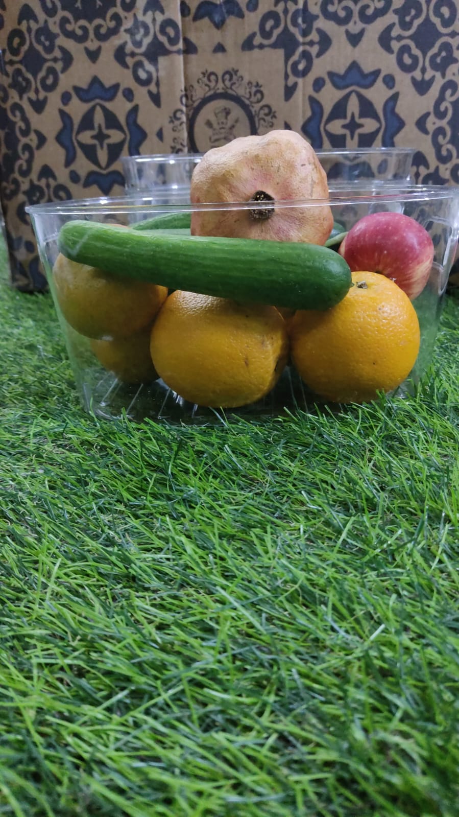 Transparent storage container styl2 - Diqqawi Plates