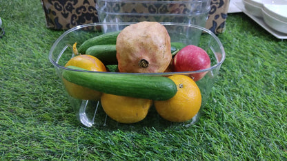 Transparent storage container styl2 - Diqqawi Plates
