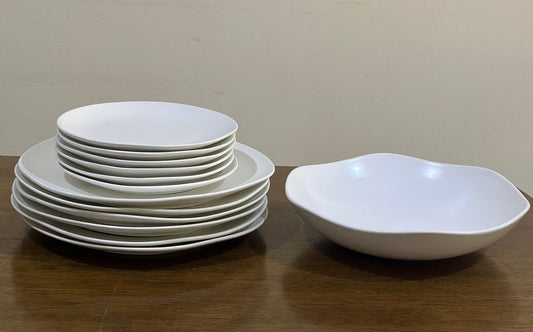 13pcs ceramic dinnerware set - Diqqawi Plates