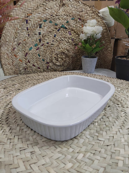Rectangular Large Dish Bowl 28x20cm - Diqqawi Plates
