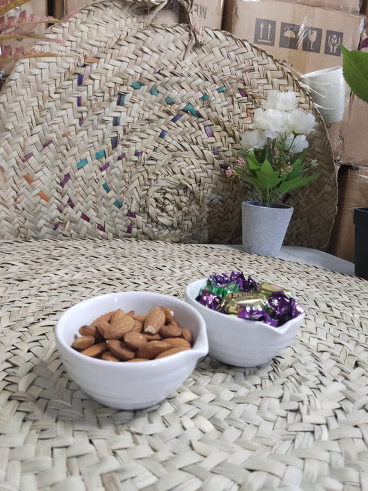 Small Porcelain Bowl 10x5cm - Diqqawi Plates