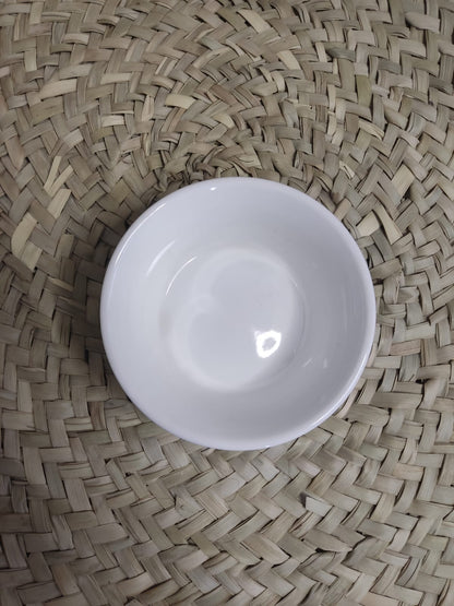 Small Porcelain Bowlfor Soup & Salad 12x5cm - Diqqawi Plates
