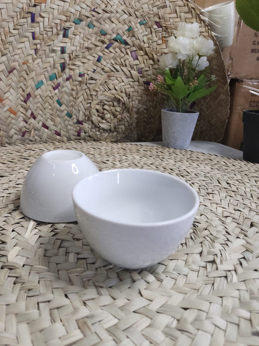 Small Porcelain Bowl 10x6cm - Diqqawi Plates
