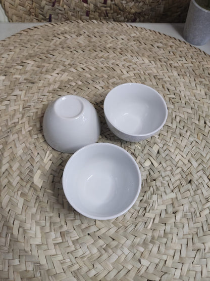 Small Porcelain Bowl 10x6cm - Diqqawi Plates