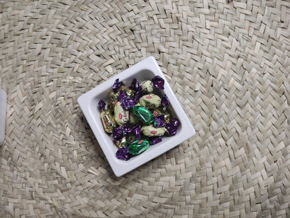 Small Versatile White Porcelain Square Bowl - Diqqawi Plates