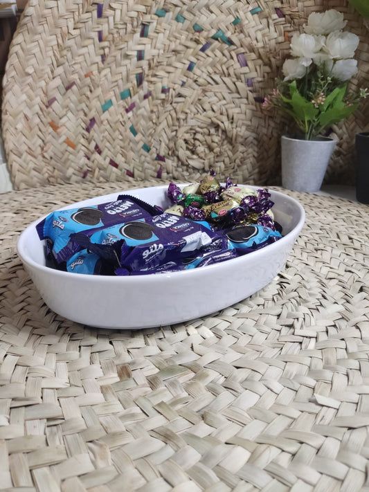 Large Oval Dish plate for oven - Diqqawi Plates