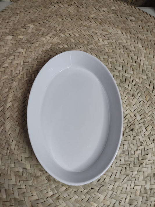 Large Oval Dish plate for oven - Diqqawi Plates