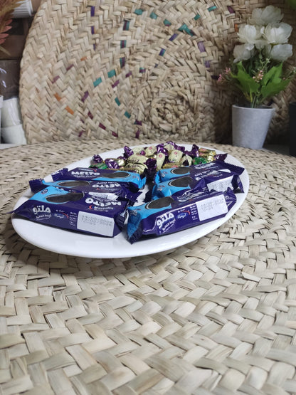 Extra Large Oval Dish plate styl3 - Diqqawi Plates